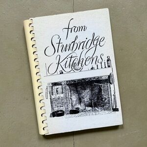 1980 From Sturbridge Kitchens Cookbook Old New England Recipes Clam Chowder Soup